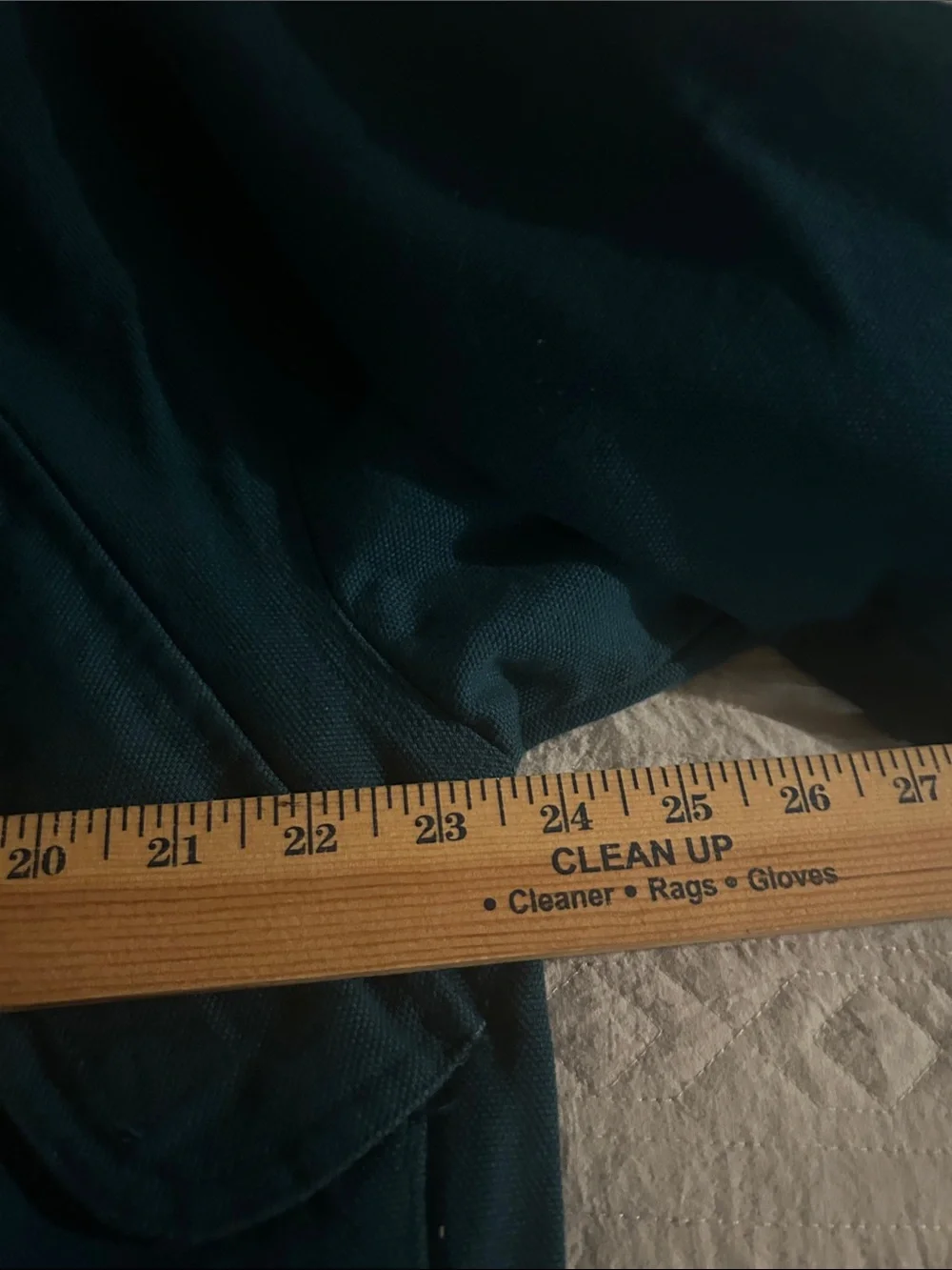 Vintage Town&Country M Men Utility Farm Field Canvas Plaid Flannel  Parka Jacket